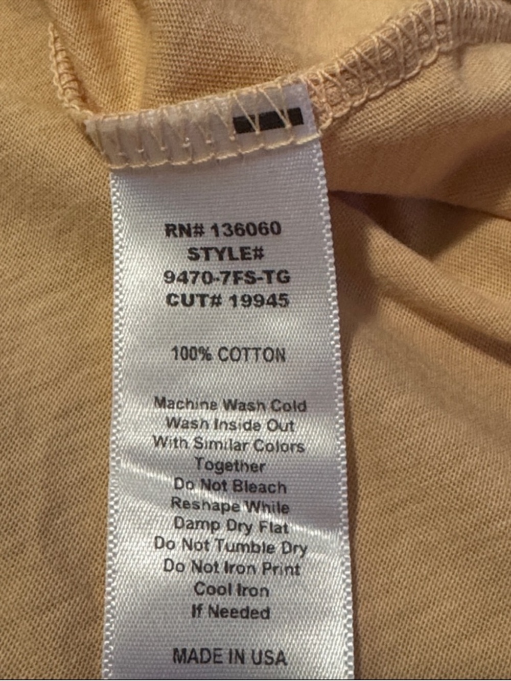 Project Social T Darlin Cowgirl Boots Graphic Tee Tan Orange Western Boho M NWT - Picture 6 of 8